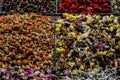 Various teas on the market Royalty Free Stock Photo