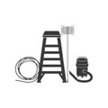 Chimney Sweeper Tools Icons