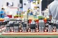 Various type collet quick chuck holder for drill bit or cutting tool drilling and tapping of cnc milling machining center for Royalty Free Stock Photo