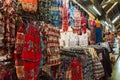 Various type of colorful children costume selling at the Chatuchak weekend market in Bangkok