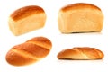 Various types of bread