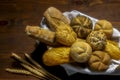 Various types of bread Royalty Free Stock Photo