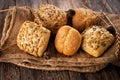 Various types of bread Royalty Free Stock Photo