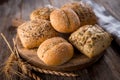 Various types of bread Royalty Free Stock Photo