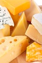 Various types of cheese