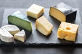 Various types of cheese Royalty Free Stock Photo