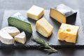 Various types of cheese Royalty Free Stock Photo