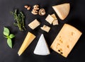 Various types cheese Royalty Free Stock Photo