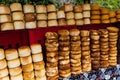 Romanian traditional cheese Royalty Free Stock Photo