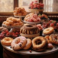 Various types of confectionery, bakery products 2