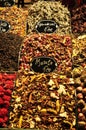 Various types of fruit teas. Royalty Free Stock Photo