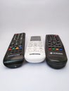 various types of remotes Royalty Free Stock Photo