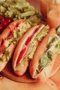 Various types of sandwiches Royalty Free Stock Photo