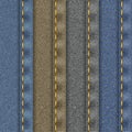 Various vector denim jeans pattern.