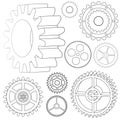 Various vector gears