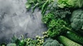 Various vegetables on a table Royalty Free Stock Photo