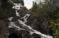 Various Views of Megunticook Falls at Camden, Maine