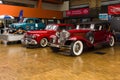 Various vintage cars