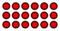 Various weapon thermal infrared sights, sniper rifle optical scopes. Hunting gun viewfinder with crosshair. Aim