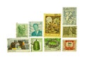 Various world stamps