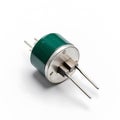 Varistor isolated on a white background Royalty Free Stock Photo