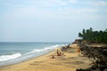 Varkala Sea Beach, in Kerala, India. Royalty Free Stock Photo