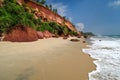 Varkkallai Beach Royalty Free Stock Photo