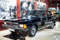 Varna, Bulgaria, August 30, 2023 Soviet car GAZ-3102 Volga in retro museum