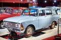 Varna, Bulgaria, August 30, 2023 Soviet russian car van Moskvitch 426 in retro museum