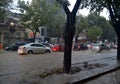 A shower lasting about an hour and a half flooded Varna
