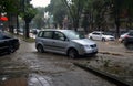 A shower lasting about an hour and a half flooded Varna