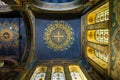 The interior of the Dormition of the Mother of God Cathedral Bulgarian Orthodox cathedral