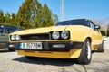 Varna, Bulgaria, March 23, 2024 Retro car Ford Capri Mk III outdoors