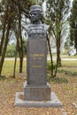 VARNA, BULGARIA, 26 NOVEMBER, 2014: Statue of Hadzhi Dimitar, he