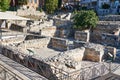 Varna, Bulgaria, Oct 17, 2022; Excavations of ruins of Greek ancient city in Varna