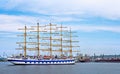 Varna, Bulgaria, 22th May, 2016. Five-masted Royal Clippers Royalty Free Stock Photo