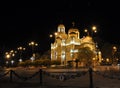 Varna Cathedral at Night, Bulgaria