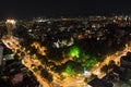 Varna city at night