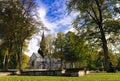 Varnhem, monastery in a forest