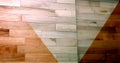 Varnished parquet difference Royalty Free Stock Photo
