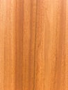 Varnished red wood board