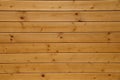 Varnished Wooden facing surface from boards