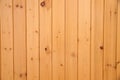 Varnished Wooden facing surface from boards