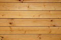 Varnished Wooden facing surface from boards