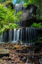 Varsag waterfall, Harghita county, Romania Royalty Free Stock Photo