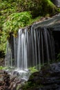 Varsag waterfall, Harghita county, Romania Royalty Free Stock Photo