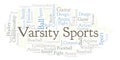 Varsity Sports word cloud.