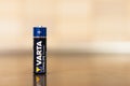 Varta AA battery Royalty Free Stock Photo