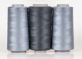 Vary colored thread coils Royalty Free Stock Photo