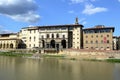 Vasari corridor - Uffizi galery Royalty Free Stock Photo